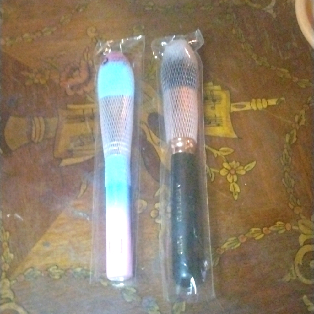Two new makeup brushes